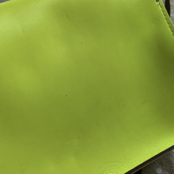 RESERVED LISTING - The Cambridge Satchel Company Neon Yellow | Large. - Picture 10 of 11